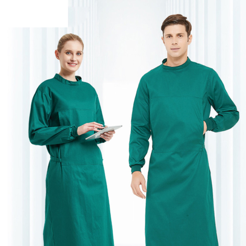 Medical Lab Gown - العباءات الجراحية القطنية لغرفة العمليات العمل