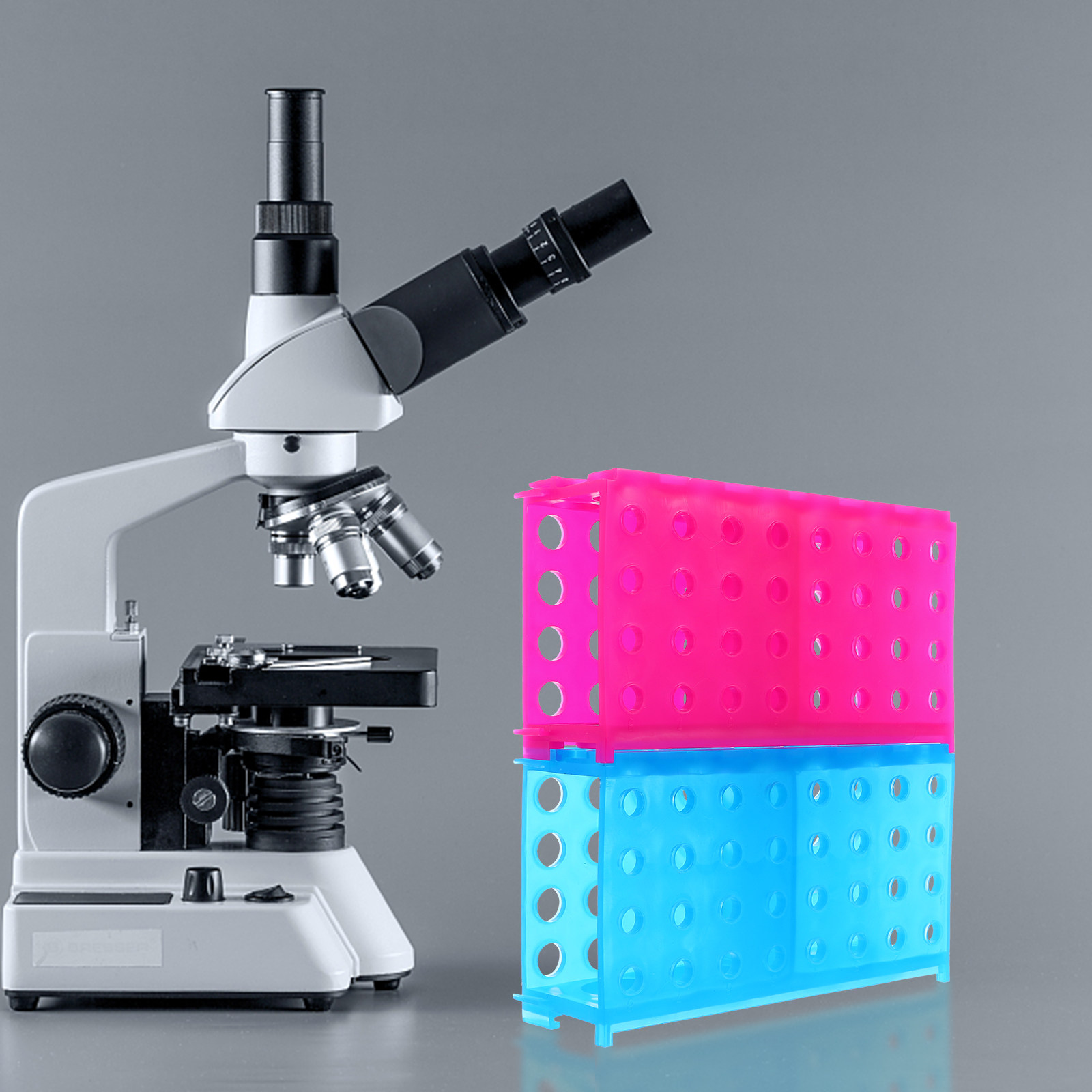 Laboratory Centrifuge - رفان بلاستيكيان سميكان عالي الجودة لأنابيب