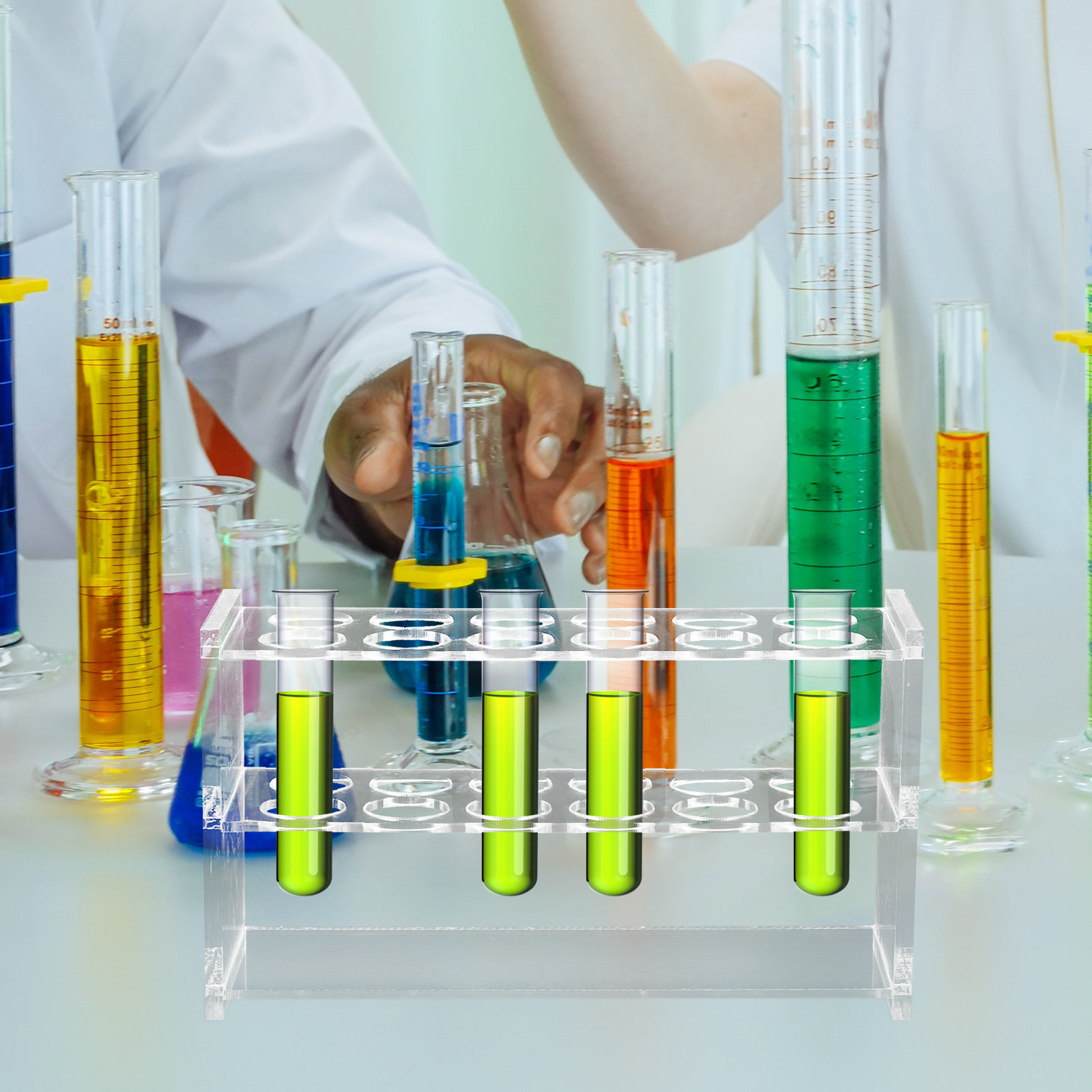 حامل أنابيب اختبار مدمج بـ 6 ف - مراجعة Laboratory Centrifuge وسعره