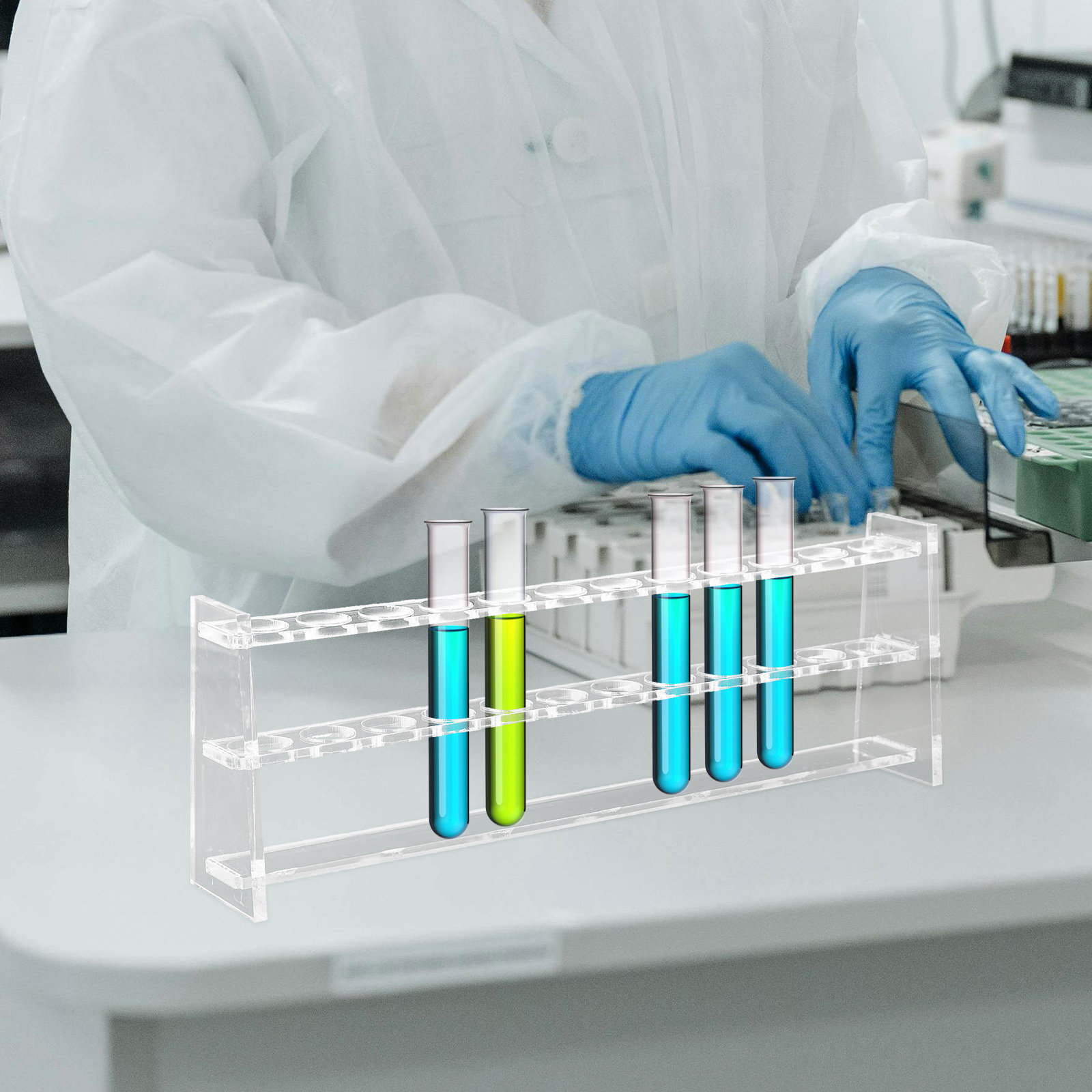 حامل أنابيب اختبار بـ 12 فتحة  - مراجعة Laboratory Centrifuge وسعره