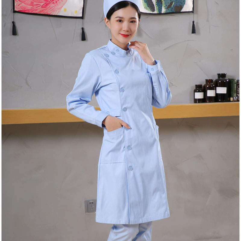 زي الدعك التمريض الملابس معطف  - مراجعة Medical Lab Worker وسعره
