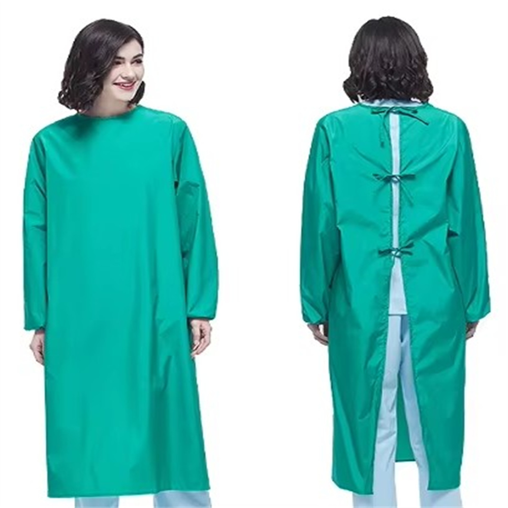 جديد إمرأة مقاوم للماء ثوب سبا - مراجعة Medical Lab Gown وسعره