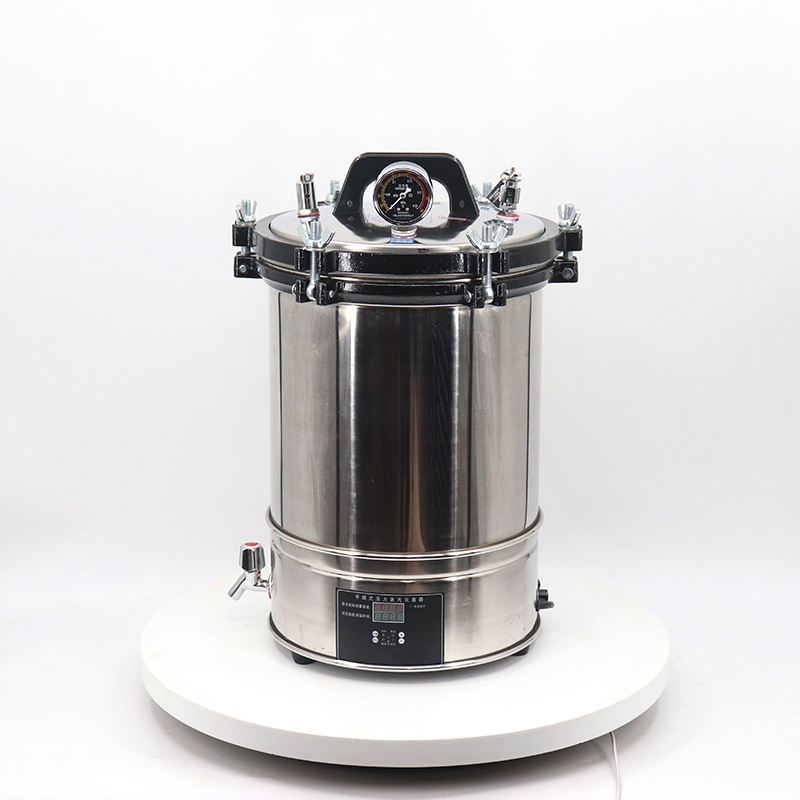معقم بخاري رقمي محمول قوي 24 ل - مراجعة Laboratory Centrifuge وسعره