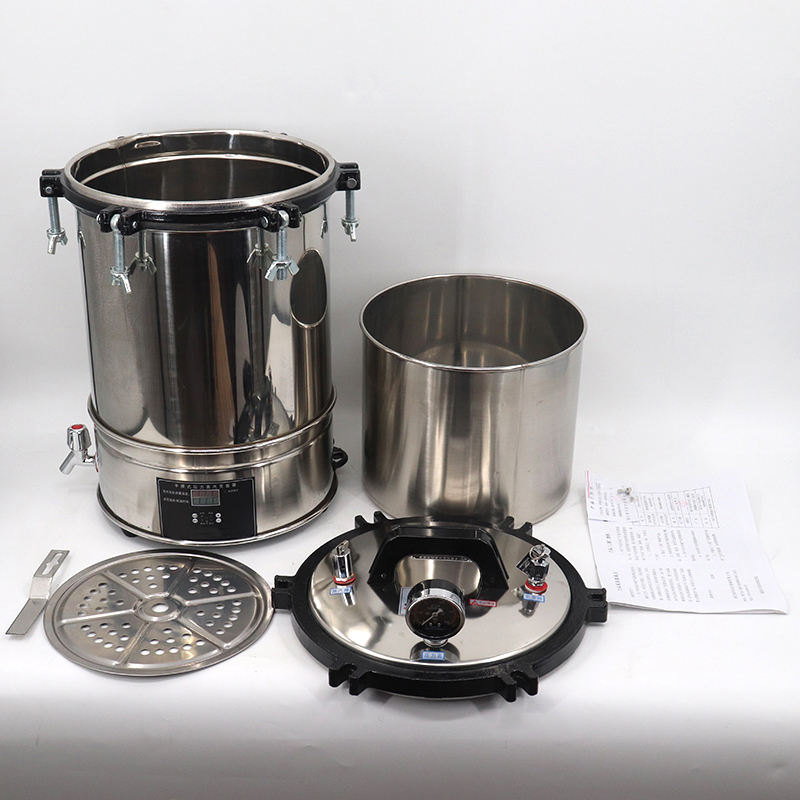 معقم بخاري رقمي محمول قوي 24 ل - مراجعة Laboratory Centrifuge وسعره
