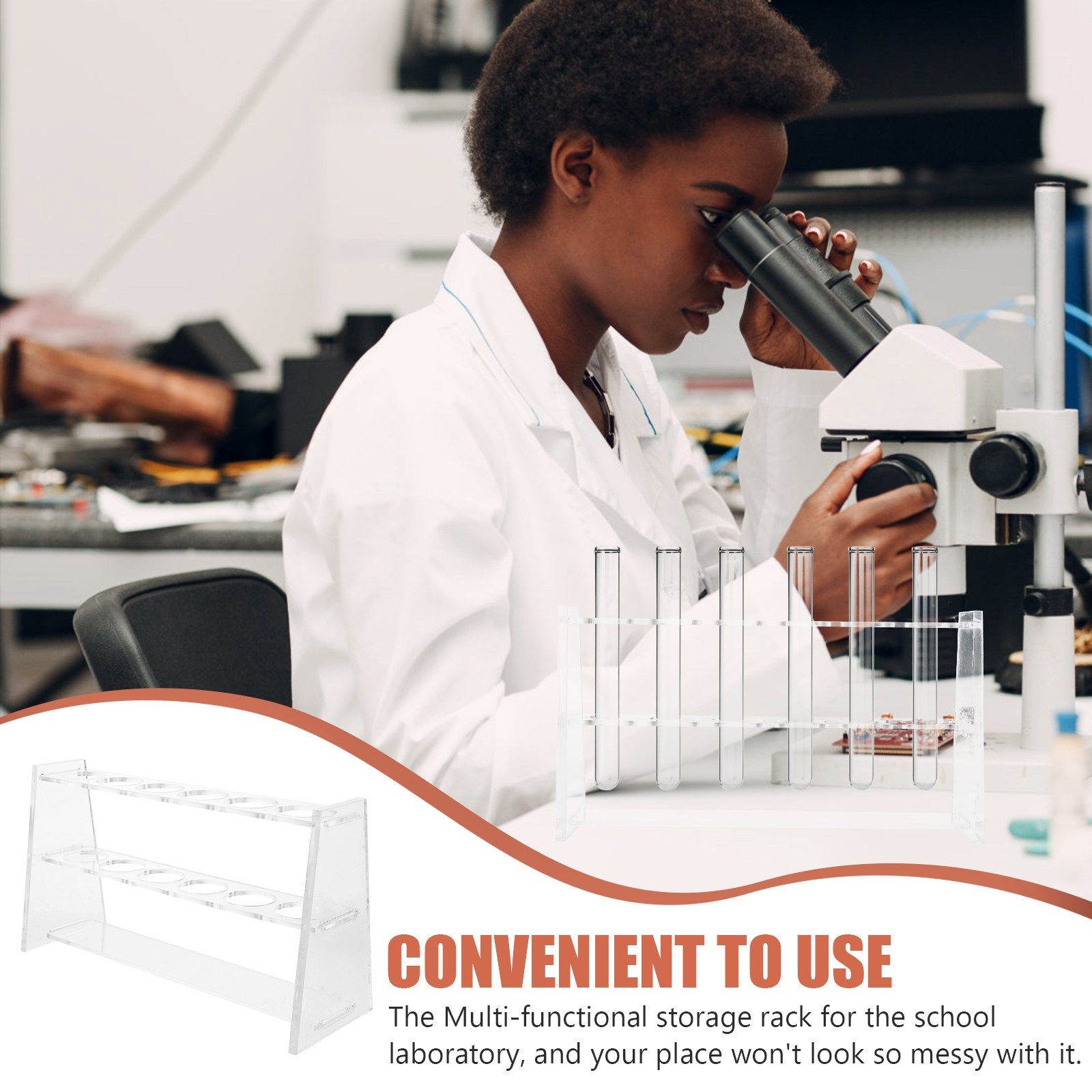 حامل أنابيب اختبار من الأكريلي - مراجعة Laboratory Centrifuge وسعره
