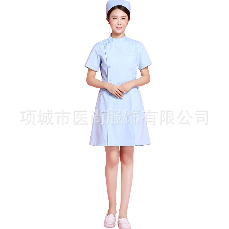 ممرضة زي للنساء الملابس الطبية - مراجعة Medical Lab Gown وسعره